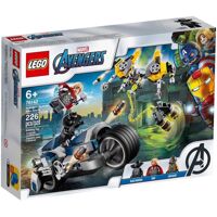 Đồ chơi lắp ráp Lego Super Heroes 76142 Avengers - Xe môtô Báo đen