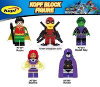 Đồ chơi lắp ráp Mini Figure nhân vật siêu anh hùng TeenTitan KF6049