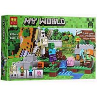 Đồ chơi Lắp ráp my world 10468- Hộ vệ sắt khổng lồ