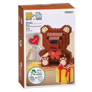 Đồ Chơi Lắp Ráp Oxford - Block  Paper Bear BP3425