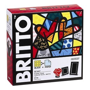 Đồ Chơi Lắp Ráp Oxford - Britto Block Paper Frame Love BP3427