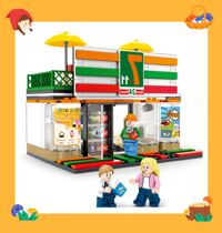 Đồ chơi lắp ráp Sembo 601017 - Cửa Hàng Tiện Ích 7-Eleven