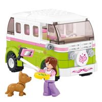 Đồ Chơi Lắp Ráp Sluban - Girl's Dream - Xe Cắm Trại M38-B0523 (158 Mảnh Ghép)