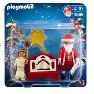 Đồ chơi lắp ráp Thiên thần nhỏ và ông già Noel Playmobil PL4889