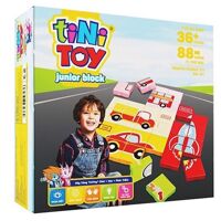 Đồ chơi lắp ráp Tinitoy Junior Block Traffic Puzzle