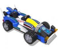 Đồ Chơi Lắp Ráp Trí Tuệ Emco Xe Hotwheels Hàm Cá Mập 8909