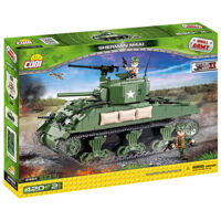 Đồ chơi lắp ráp Xe tăng Sherman M4A1 Cobi 2464