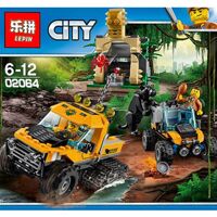 Đồ chơi lắp ráp xếp hình Lepin 02064 - Sứ mệnh xe tải vượt rừng nhiệt đới