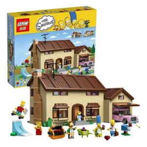 Đồ chơi lắp ráp xếp hình Lepin 16005 - Căn nhà gia đình Simpson