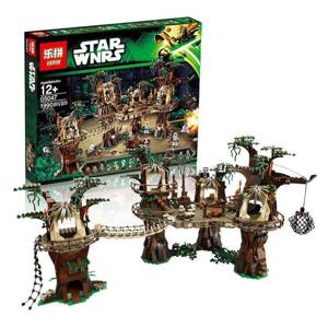 Đồ chơi lắp ráp xếp hình Lepin 05047 - Xếp hình ngôi làng Ewok