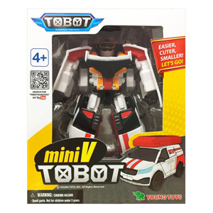 Đồ chơi lắp ráp Young Toys Mini Tobot V 301060