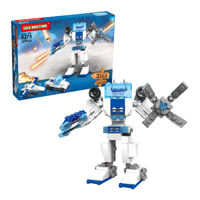 Đồ chơi lắp ultra magnus lele brother - transformer fighter 3in1 8275 (155 mảnh ghép)