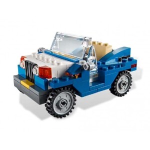 Bộ xếp hình Xe hơi mui trần Blue Roadster Lego Creator 6913