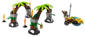 Bộ xếp hình Cổng rừng bí ẩn Lego Chima 70104