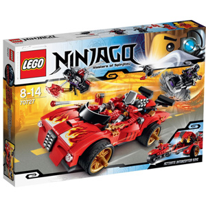 Bộ xếp hình Xe hơi chiến đấu của Kai Lego Ninjago 70727