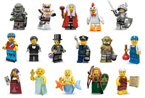 Đồ chơi Xếp hình Collectible Minifigures Nhân vật số 9 LEGO 71000