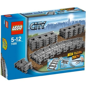 Mô hình Đường ray xe lửa Flexible Tracks Set Lego 7499