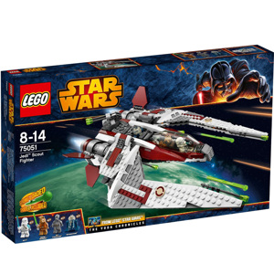 Bộ xếp hình Tàu do Tthám Jedi Lego Star Wars 75051