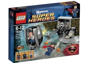 Bộ xếp hình Cuộc tẩu thoát của Black Zero Lego Super Heroes 76009