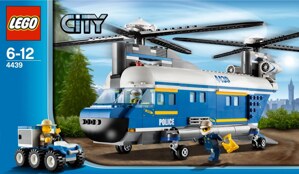 Bộ xếp hình Trực thăng hạng nặng Lego City 4439