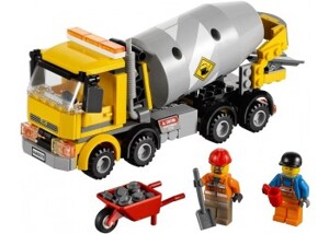 Bộ xếp hình Xe trộn xi măng Lego City 60018