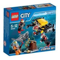 Đồ chơi Lego City - Mô hình bộ biển sâu đầu tiên 60091