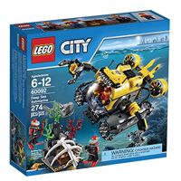 Đồ chơi Lego City - Mô hình tàu ngầm dưới đáy biển 60092