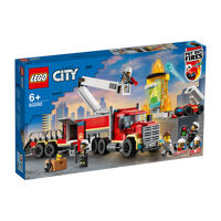 Đồ chơi lego city xe đầu kéo chữa cháy 60282