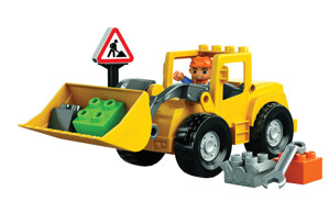 Bộ xếp hình Xe xúc lớn Lego Duplo 10520