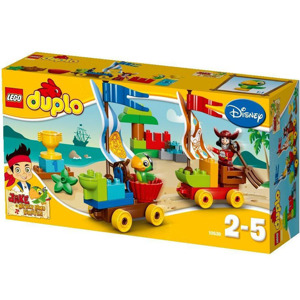 Bộ xếp hình Cuộc đua bãi biển Lego Duplo 10539