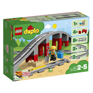 Đồ chơi Lego Duplo - Cầu đường sắt của bé 10872