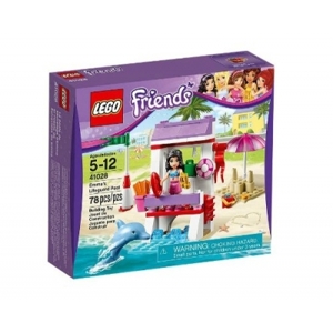 Bộ xếp hình Chòi cứu hộ của Emma Lifeguard Post Lego Friends 41028