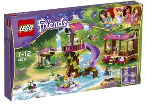 Mô hình Căn cứ giải cứu rừng xanh Lego Friends 41038