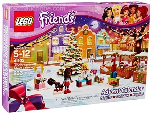 Đồ chơi LEGO Friends 41102 - Bộ lịch 2015 (233 mảnh ghép)