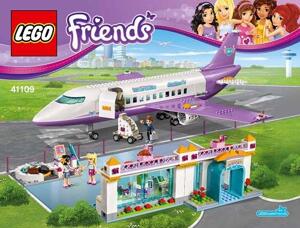 Đồ chơi LEGO Friends 41109 - Sân bay Heartlake (692 mảnh ghép)