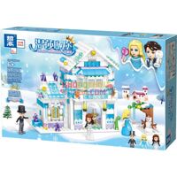 Đồ chơi Lego Ngôi nhà băng của Elsa 351 chi tiết ZHEGAO QL1140