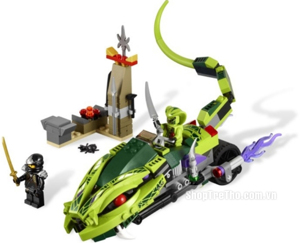 Đồ chơi Lego Ninjago 9447 - Xe chiến đấu của Lasha