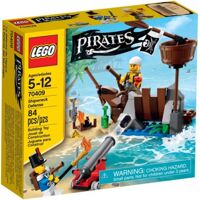 Đồ Chơi Lego Pirate 70409 - Phòng Thủ Trên Biển