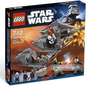 Mô hình Tàu siêu tốc chủng tộc Sith Lego Star Wars 7957