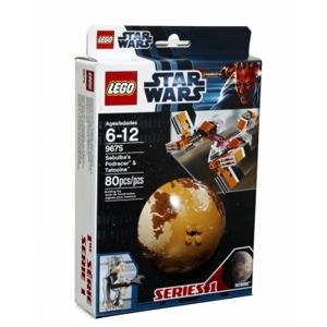 Bộ xếp hình Phi thuyền của Sebulba và hành tinh Tatooine Lego Star Wars 9675