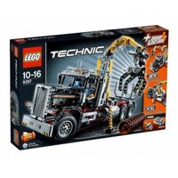 Mô hình Xe tải trở gỗ Logging Truck Lego Techinic 9397