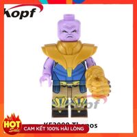 Đồ Chơi Minifigures Nhân Vật Siêu Anh Hùng Thanos Endgame Full Đá Vô Cực - Lắp Ráp Nhân Vật Mini KF2000