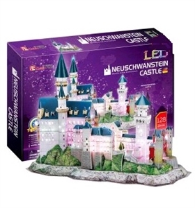 Đồ chơi mô hình 3D - Neuschwanstein Castle (LED) - L174H