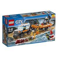 Đồ chơi mô hình Lego city - biệt đội phản ứng nhanh cứu hộ biển 60165 (347 mảnh ghép)