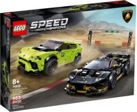 Đồ chơi mô hình Lego Speed Champions 76899 Siêu xe Lamborghini Urus ST-X & Huracán Super Trofeo EVO