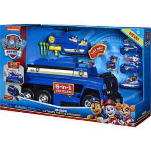 Đồ chơi mô hình Paw Patrol Bộ xe cảnh sát giải cứu siêu hạng 5 trong 1 6058329