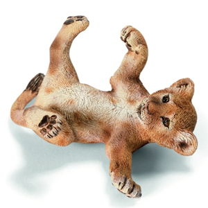 Mô hình Sư tử con nằm Schleich 14376