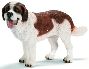 Mô hình Chó Saint Bernard bố Schleich 16379