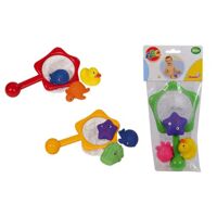 Đồ chơi nhà tắm Simba toys vợt vớt cá và 3 con sinh vật biển-4015478