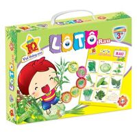 Đồ chơi phát triển IQ Lô tô Rau Fun IQ PT15 - Phan Thị (từ 3 tuổi trở lên)